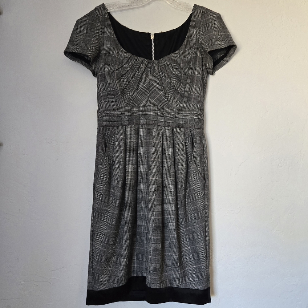 Max & Cleo Plaid Dress Sz XS